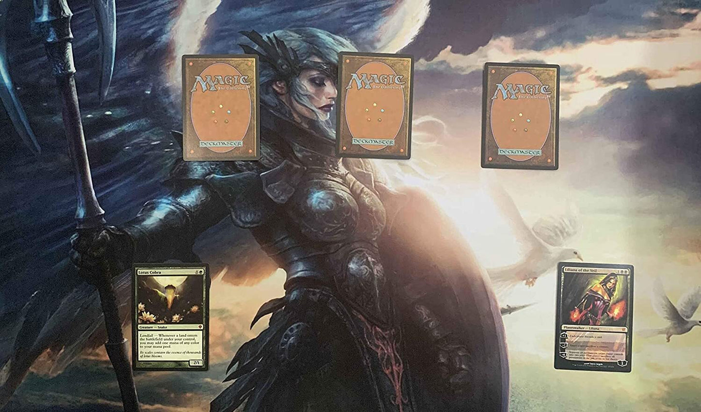 MTG Playmat - Magic The Gathering Playmat TCG CCG MTG Playmat Size 60X35CM Stitched Edge