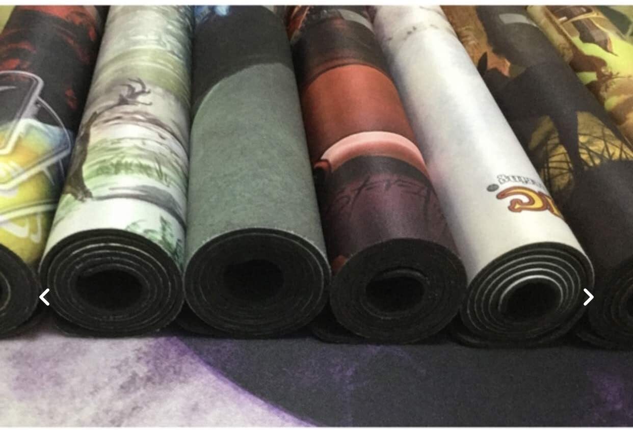 Stuffy Doll Magic The Gathering MTG Playmat TCG CCG MTG Playmat Stitched Edge