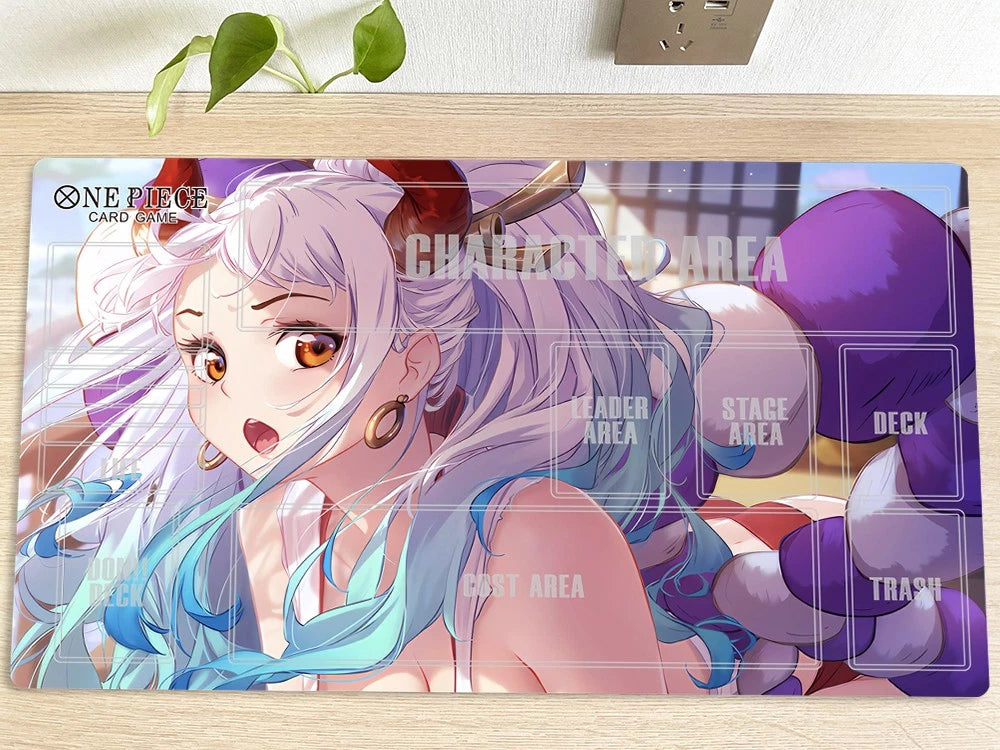 Yamato One Piece Table Playmat OPCG TCG CCG Mouse Pad Trading Card Game DeskMat