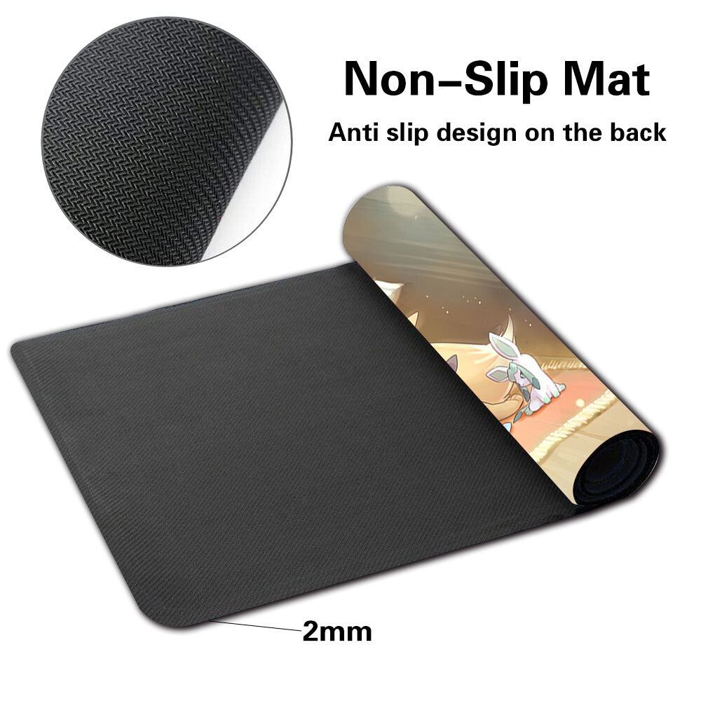 613932 - Board Game Pokemon Eevee Playmat Games Mousepad Play Mat of TCG CCG