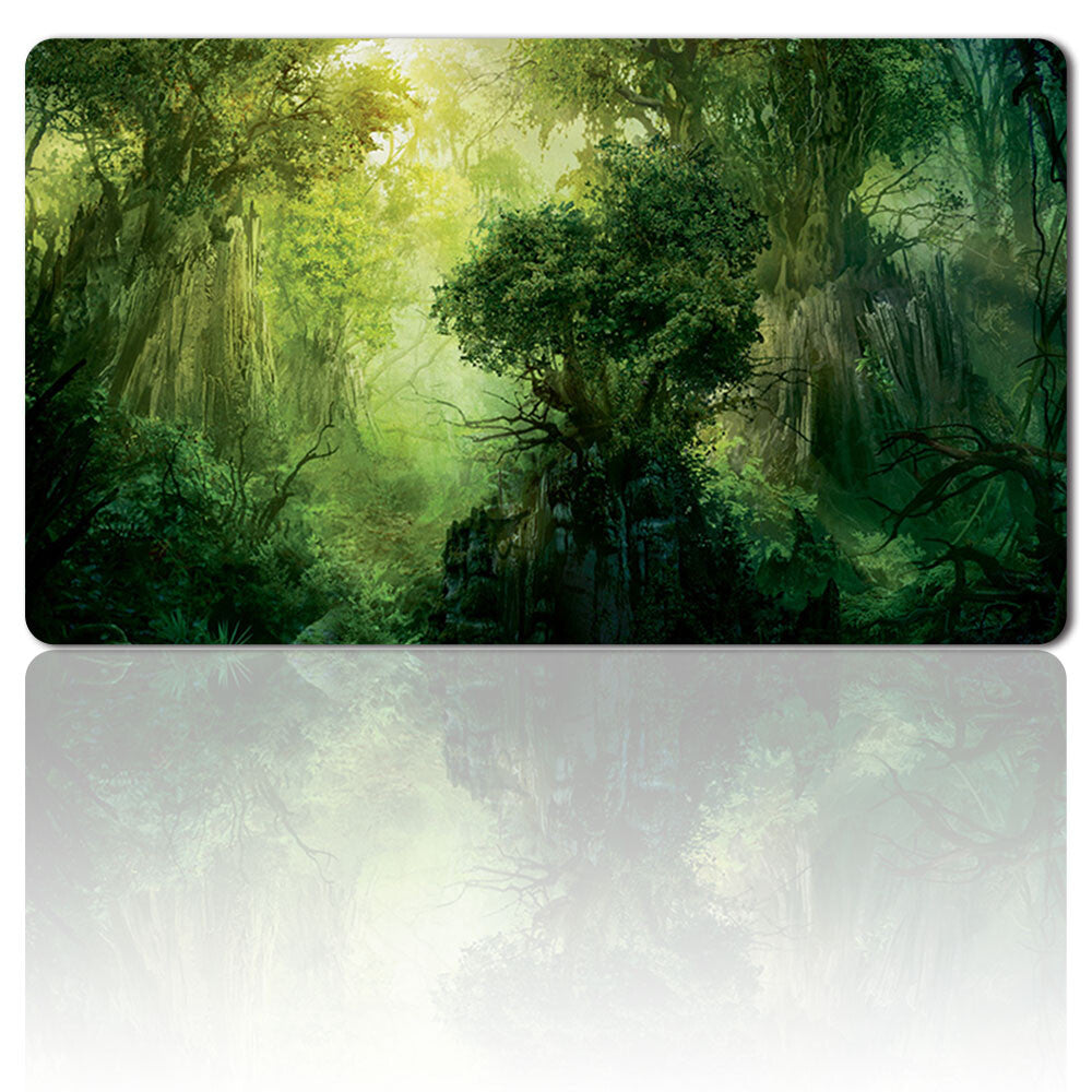Green-Mana-Forest - Board Game MTG Playmat Games Mousepad Play Mat of TCG