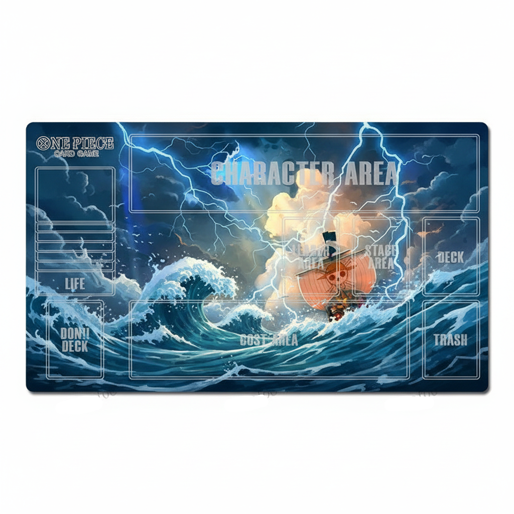 Thousand Sunny One Piece Table Playmat OPCG TCG CCG Mouse Pad Trading Card Game Mat