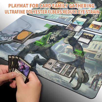 V.A.T.S - Magic The Gathering MTG Playmat TCG CCG MTG Playmat Stitched Edge