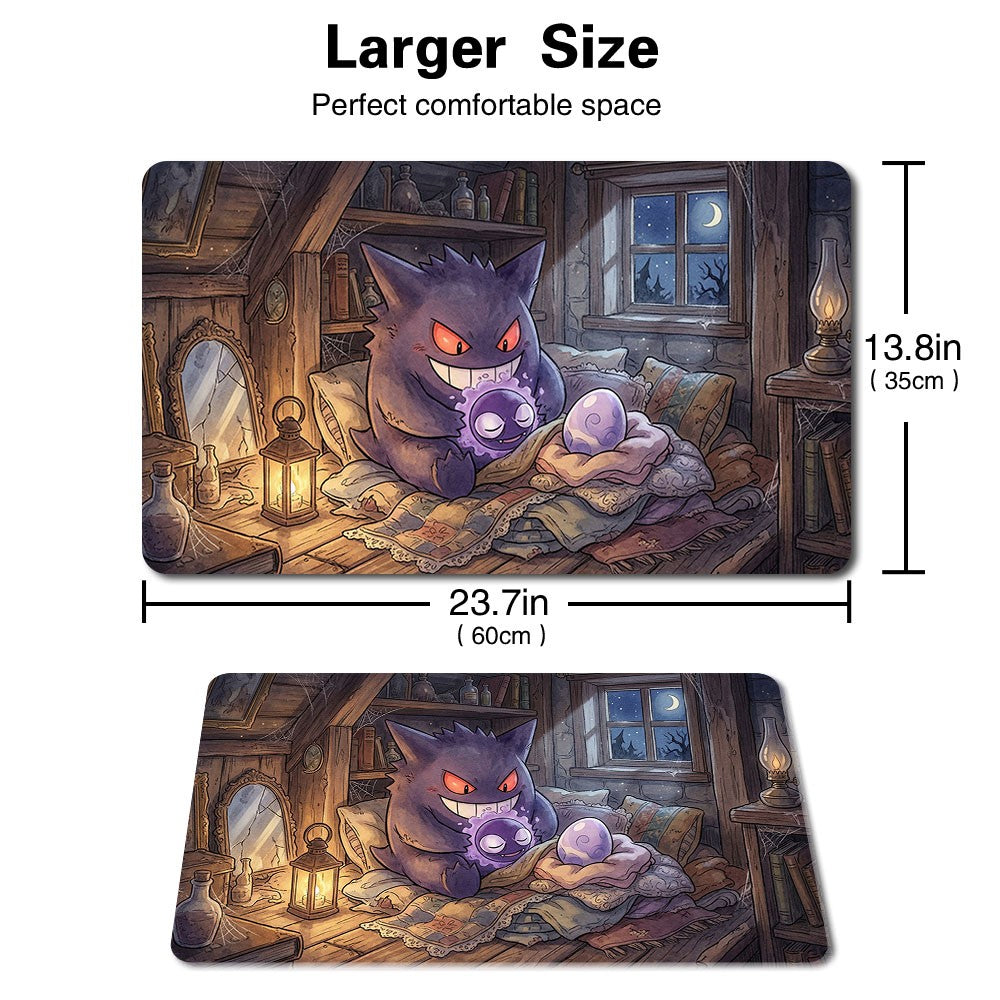 392566 - Board Game Pokemon Gengar Playmat Games Mousepad Play Mat of TCG