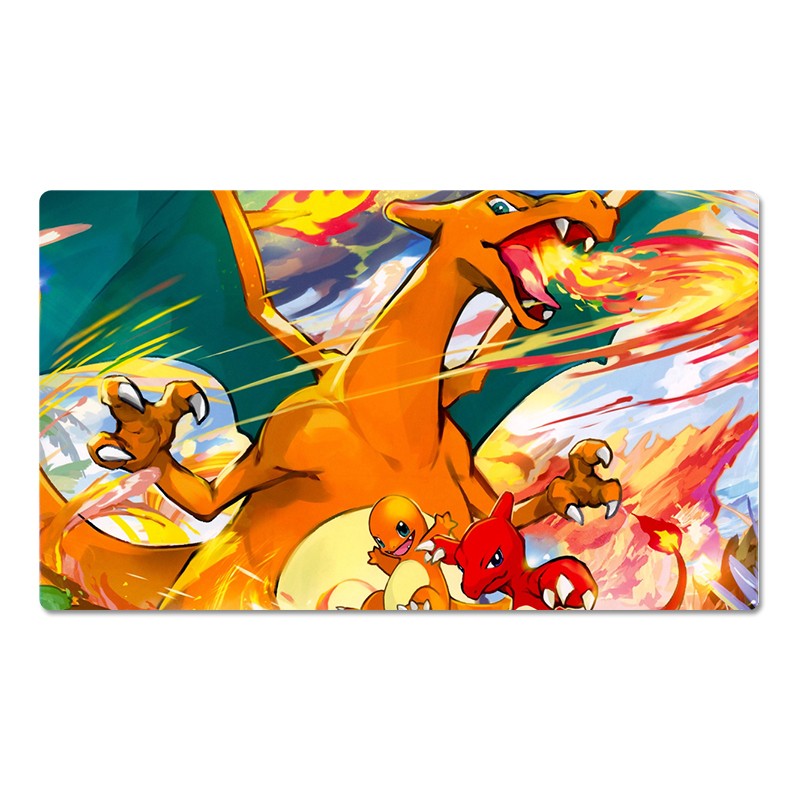 Charizard Board Game Pokemon Playmat Games Card Play Mat TCG CCG Pad Mousepad