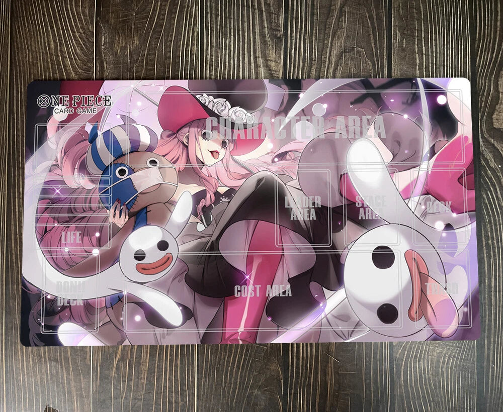One Piece O-P OPCG TCG CCG Mouse Pad Perona Table Playmat Trading Card Game Desk Mat