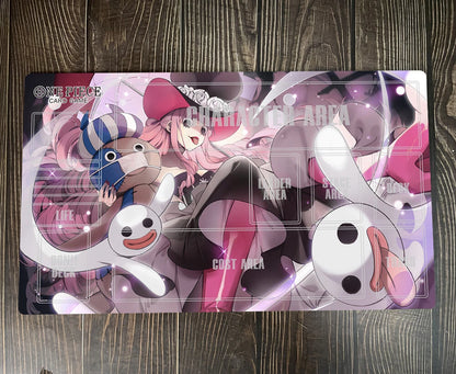 One Piece O-P OPCG TCG CCG Mouse Pad Perona Table Playmat Trading Card Game Desk Mat