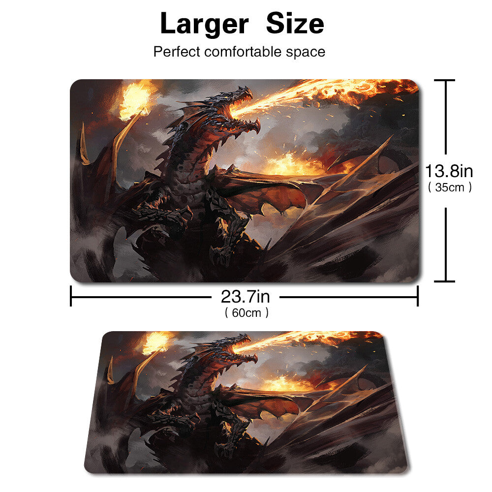 Drakuseth, Maw of Flames - Board Game MTG Playmat Mousepad Playmat of TCG CCG