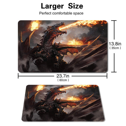 Drakuseth, Maw of Flames - Board Game MTG Playmat Mousepad Playmat of TCG CCG