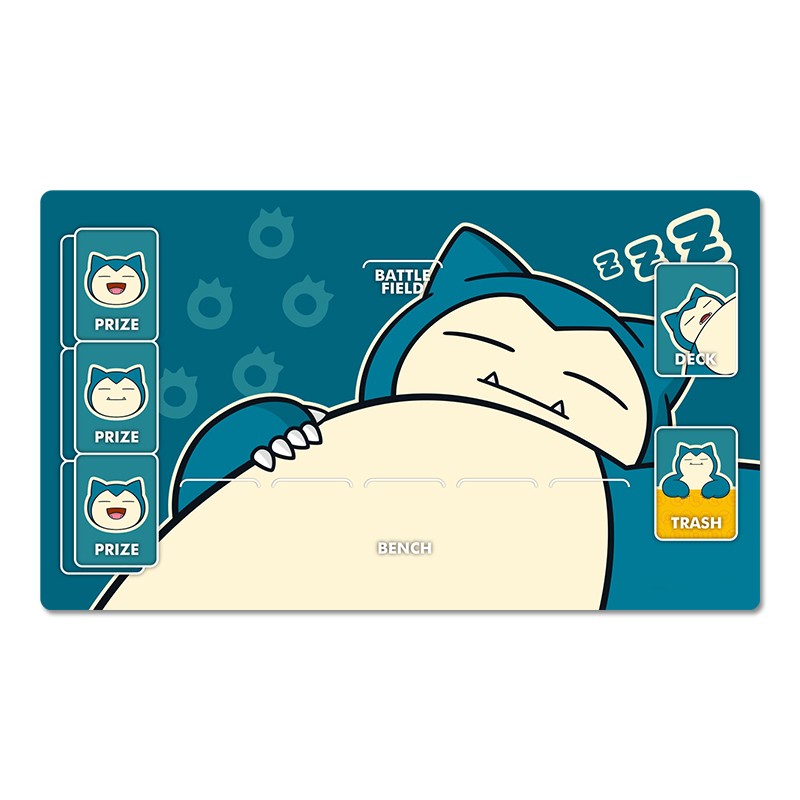 Snorlax Board Game Pokemon Playmat Games Card Play Mat TCG CCG Pad Mousepad