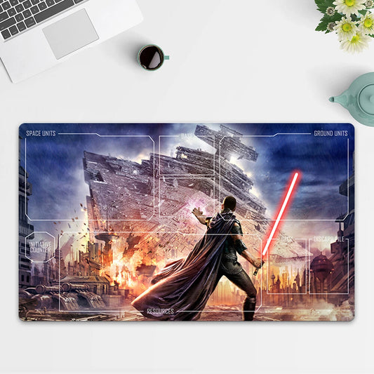 Playmat Starkiller TCG Starwars : Unlimited Trading Card Game Play Mat Free Bag