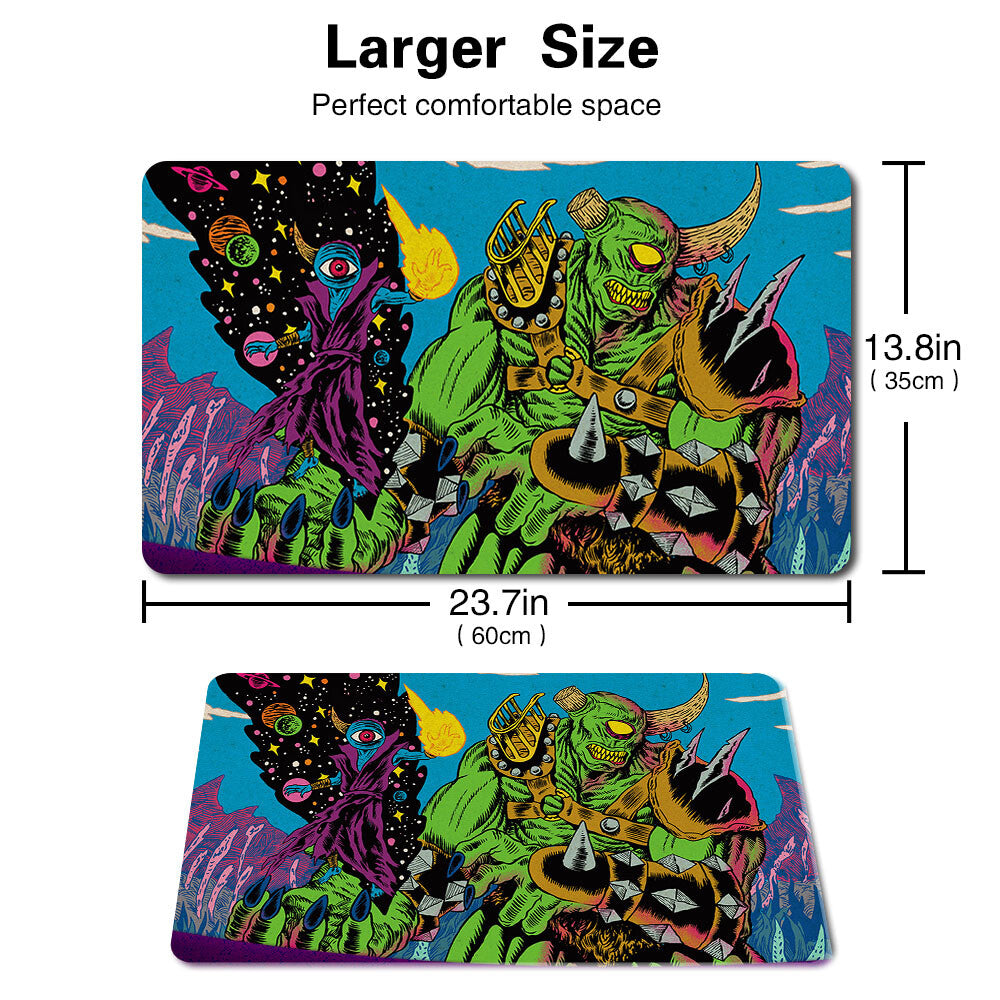 ZNDRSPLT & OKAUN - Board Game MTG Playmat Games Mouse Pad Play Mat of TCG CCG