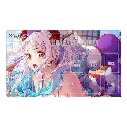 Yamato One Piece Table Playmat OPCG TCG CCG Mouse Pad Trading Card Game DeskMat