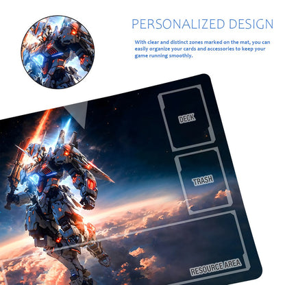 Gundam Playmat Suitable for GCG ,includes Storage Bag, 24 x 14 inches (GD5101414)
