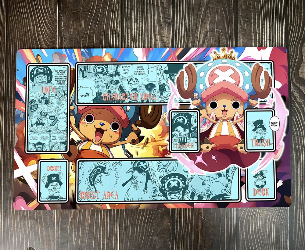One Piece O-P OPCG TCG CCG Playing Pad TONY CHOPPER Playmat Trading Card Game Desk Mat