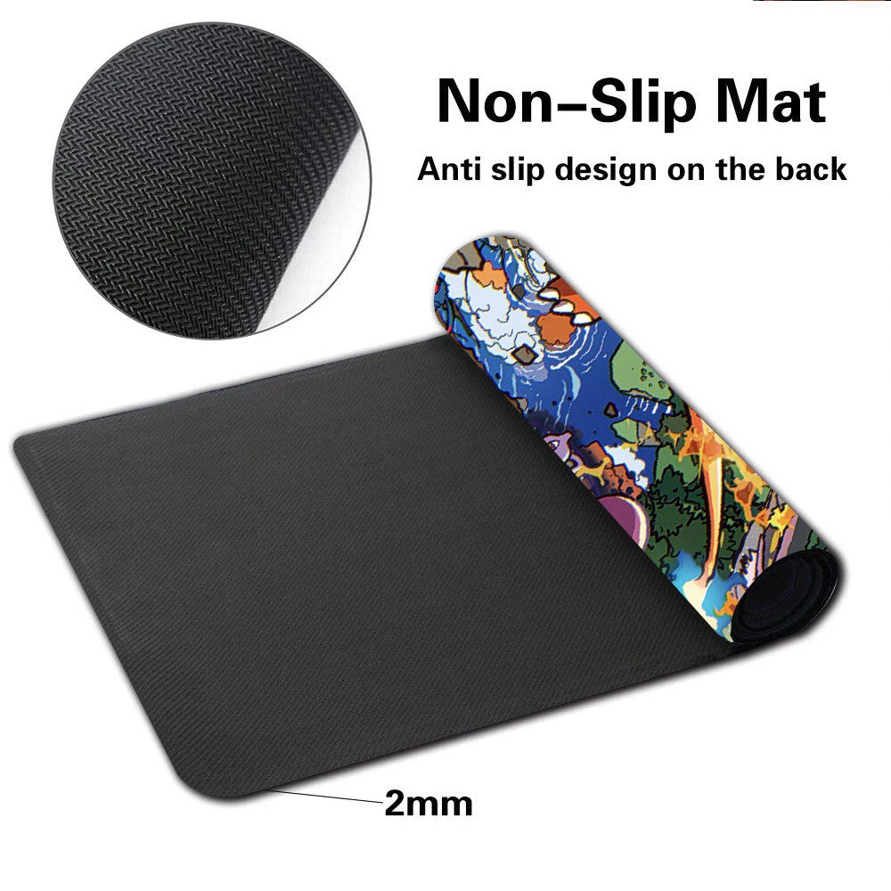Charizard Mewtwo Board Game Pokemon Table Playmat Play Mat TCG CCG Pad Mousepad