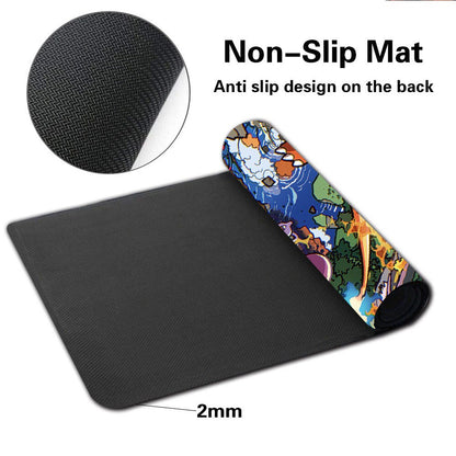 Charizard Mewtwo Board Game Pokemon Table Playmat Play Mat TCG CCG Pad Mousepad