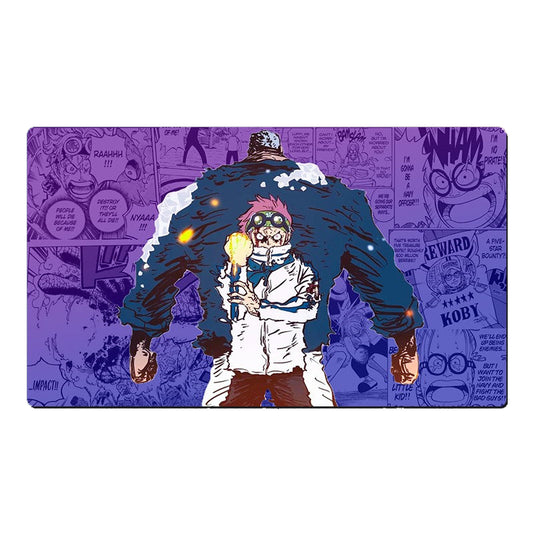 Koby Garp One Piece Table Playmat OPCG TCG CCG Pad Trading Card Game Mat Mousepad