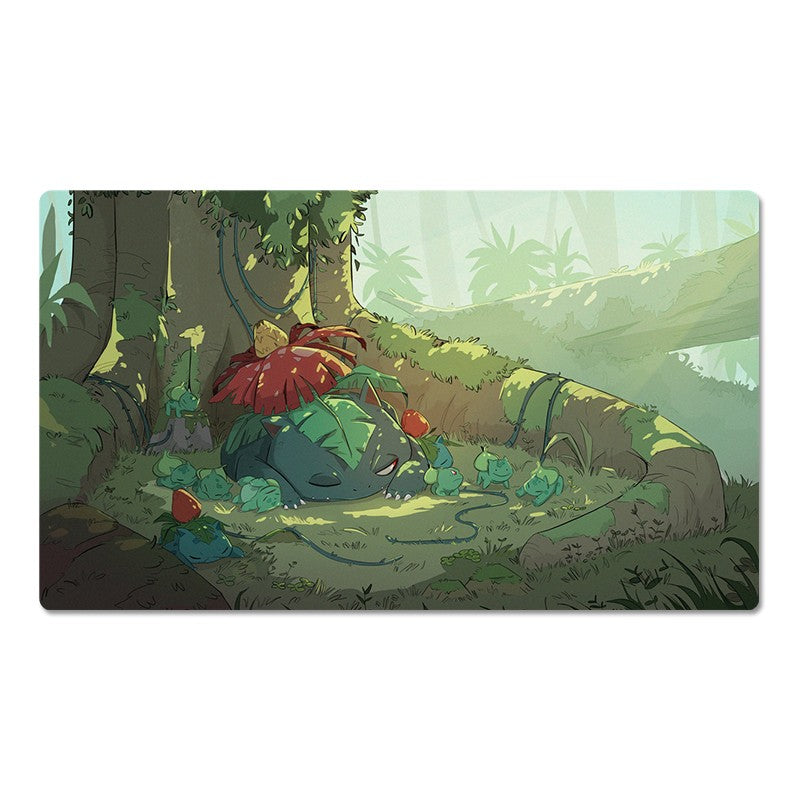Venusaur Board Game Pokemon Table Playmat Card Play Mat TCG CCG Pad Mousepad
