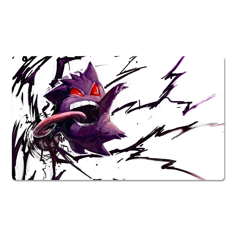 Gengar Pokemon Table Playmat PTCG TCG CCG Gaming Play Pad Trading Card Games Mat