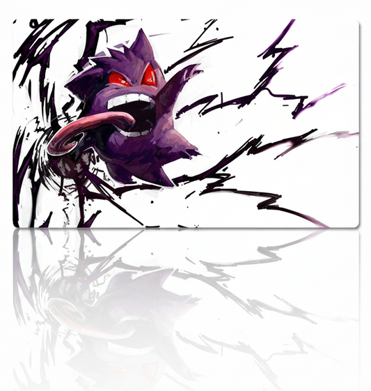 Gengar Pokemon Table Playmat PTCG TCG CCG Gaming Play Pad Trading Card Games Mat