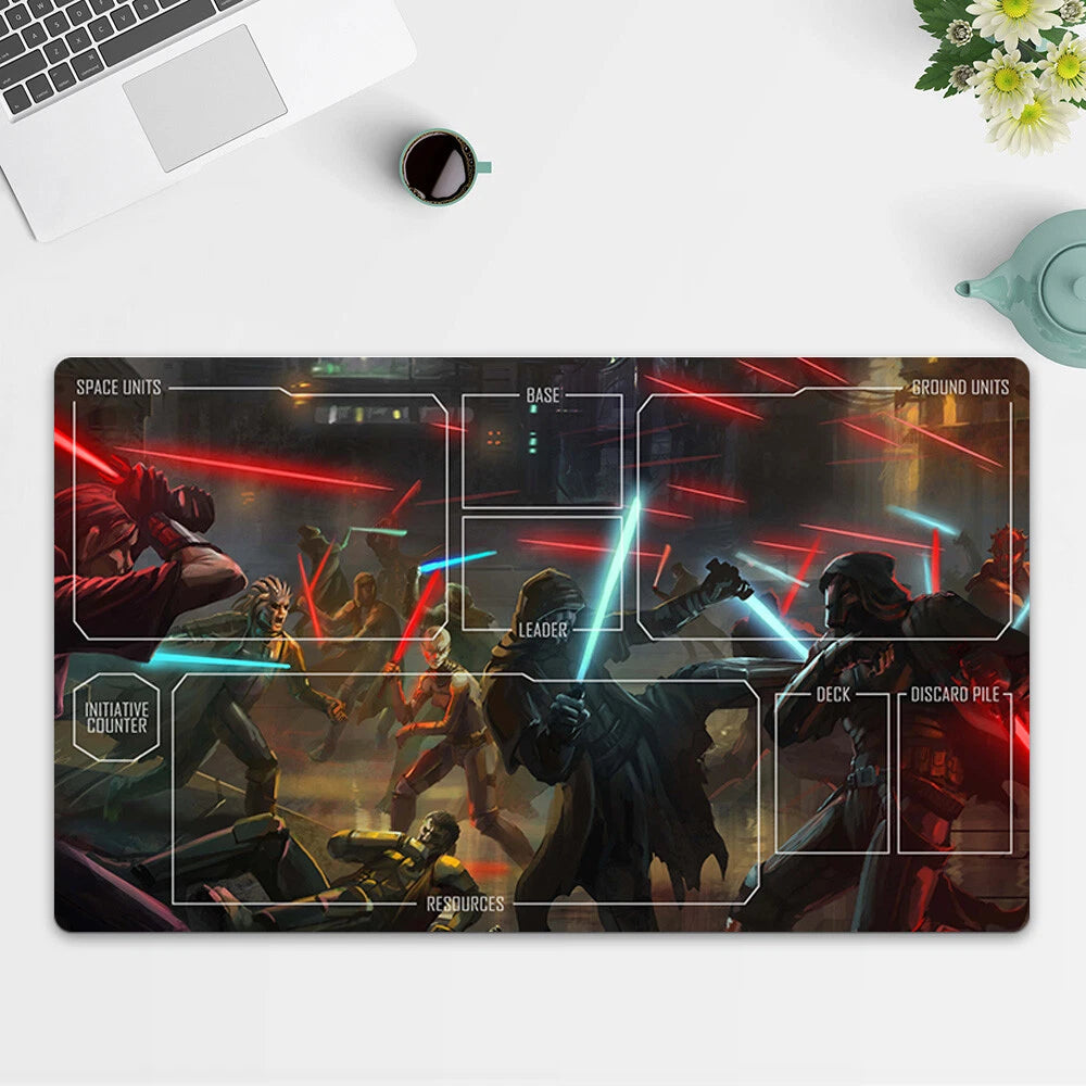 Playmat Starkiller TCG Starwars : Unlimited Trading Card Game Play Mat Free Bag