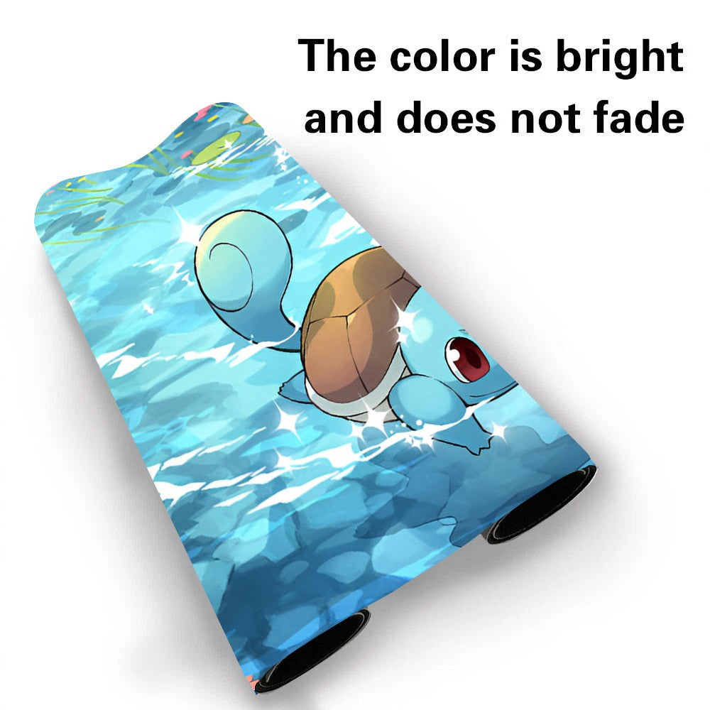 Squirtle Board Game Pokemon Table Playmat Card Play Mat TCG CCG Pad Mousepad
