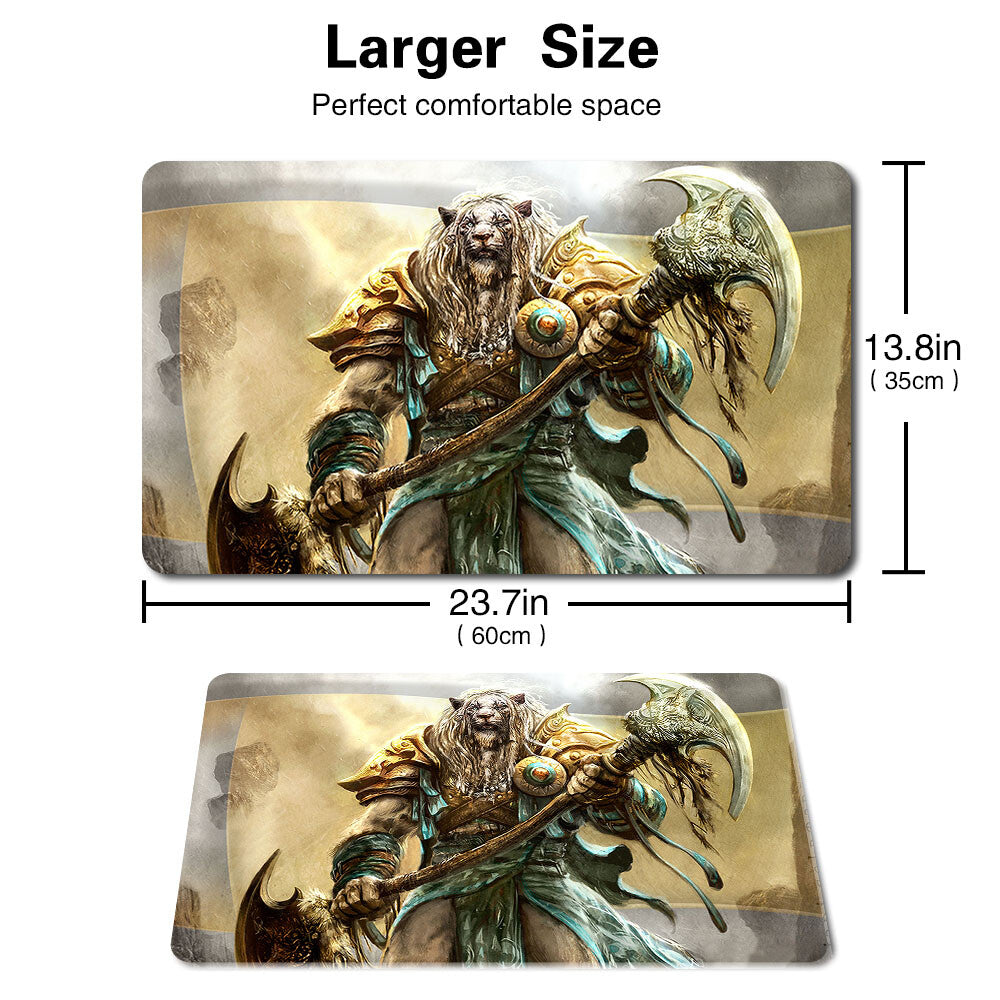 Ajani Goldmane - Board Game MTG Playmat Games Mousepad Play Mat of TCG