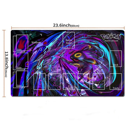 Umbreon Board Games Pokemon Table Playmat Card Game Deskmat TCG CCG Mouse Pad