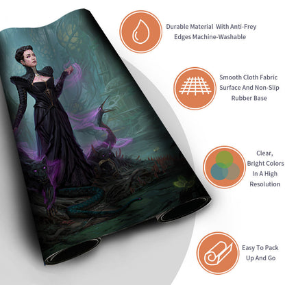Professor Onyx. - Magic The Gathering MTG Playmat TCG CCG MTG Playmat Stitched Edge
