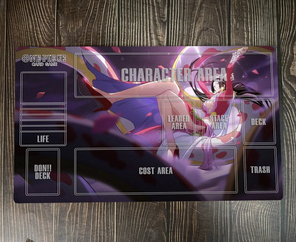 One Piece OPCG TCG CCG Boa·Hancock Table Duel Playmat Trading Card Game Mat Mousepad Deskmat