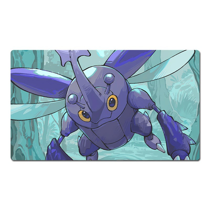 Heracross Board Game Pokemon Playmat PTCG TCG CCG Pad Trading Card Games Mat