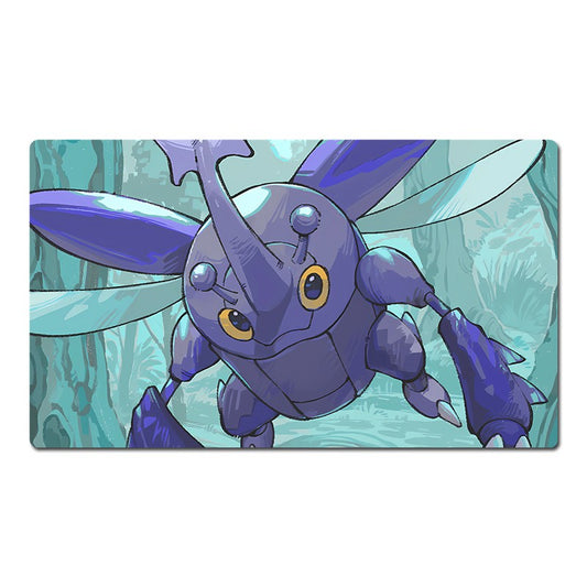 Heracross Board Game Pokemon Playmat PTCG TCG CCG Pad Trading Card Games Mat