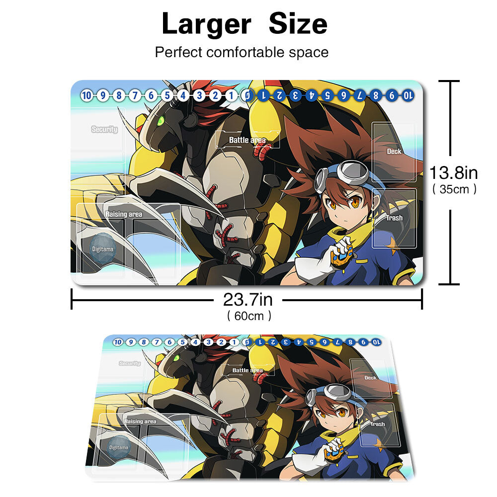 297033 - Board Game Digimon Playmat Games Mousepad for DTCG CCG Playmat.