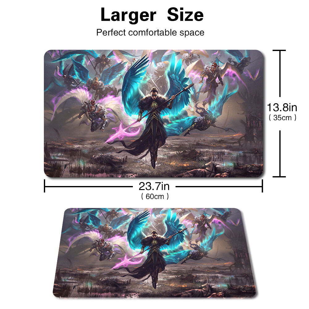 Rampage of the Valkyries - Board Game MTG Playmat Games Mousepad of TCG CCG