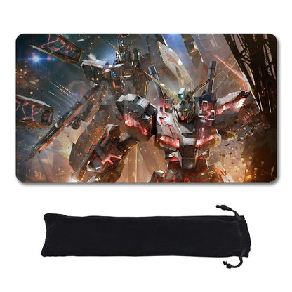 Gundam Playmat Suitable for GCG , includes Storage Bag, 24 x 14 inches (GD510146)