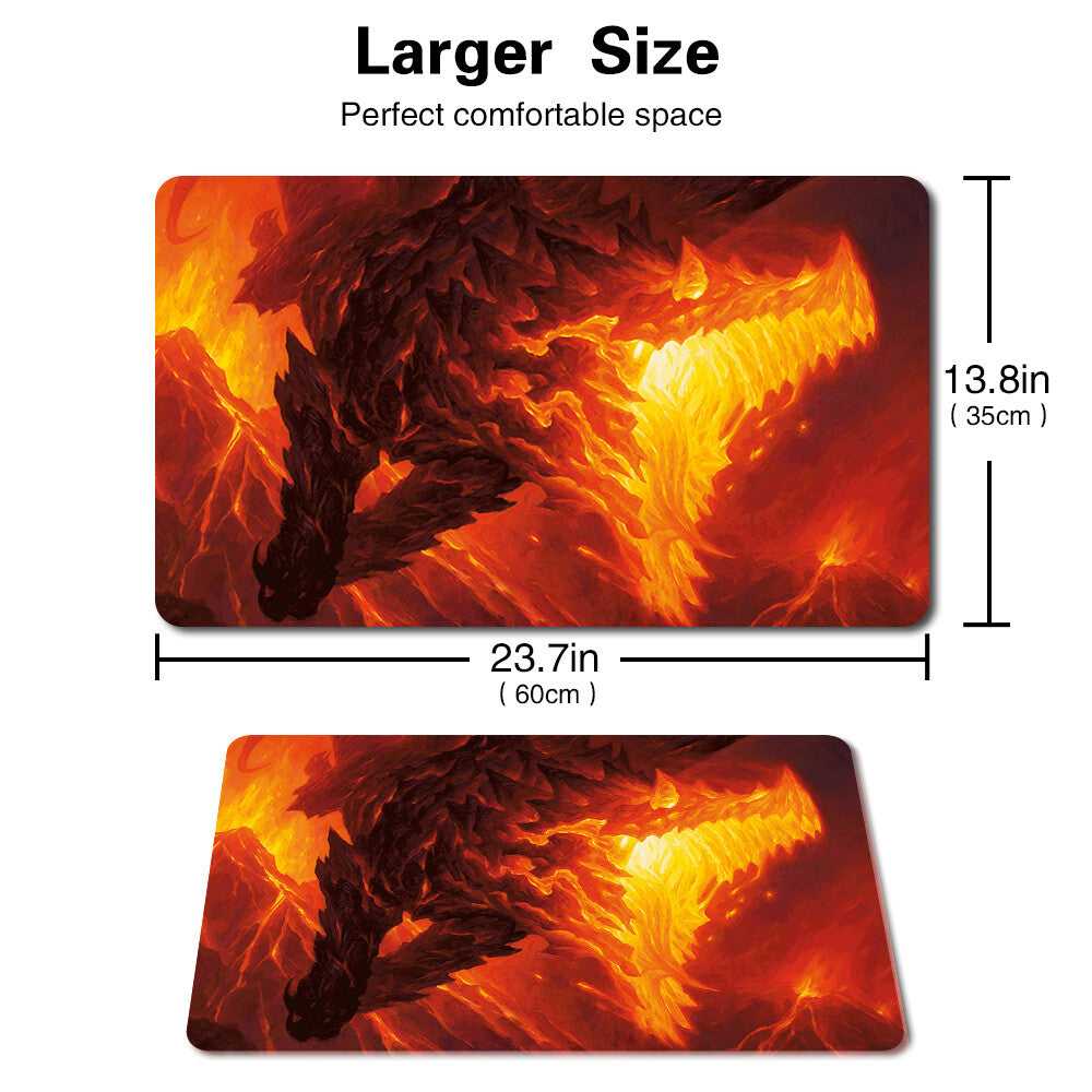 Volcanic Dragon - Board Game MTG Playmat Games Mousepad Play Mat of TCG