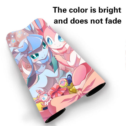 Sylveon Glaceon Board Game Pokemon Table Playmat TCG CCG Mat Play Pad Mousepad