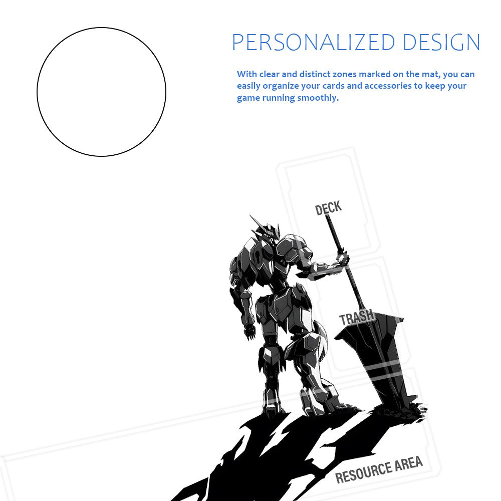 Gundam Playmat Suitable for GCG , includes Storage Bag, 24 x 14 inches (696263)