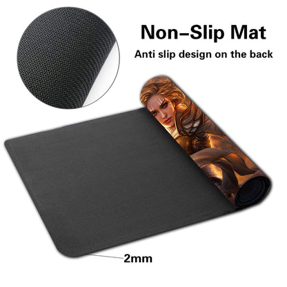 SERRA THE BENEVOLENT - Board Game MTG Playmat Games Mousepad Play Mat of TCG