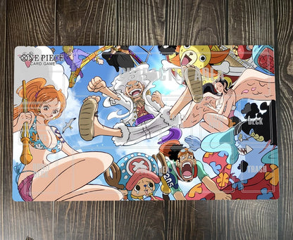 One Piece O-P OPCG TCG CCG Table Mousepad Nami Luffy Playmat Trading Card Game Deskmat
