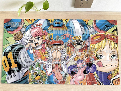 One Piece Bonney Table Playmat CCG OPCG Gaming Play Mat Trading Card Game Mousepad Deskmat