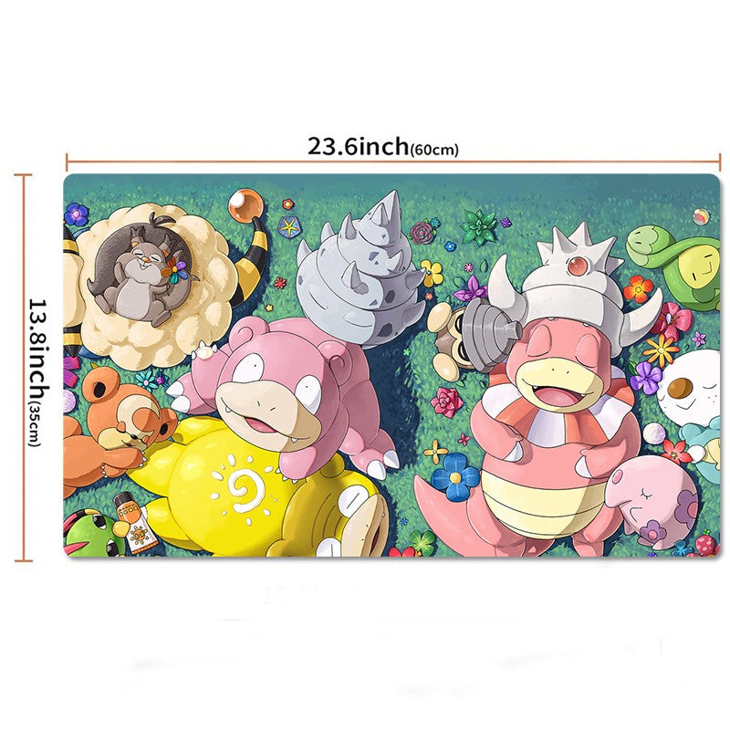 Teddiursa Pokemon Table Playmat PTCG TCG CCG Play Pad Trading Card Game Mat