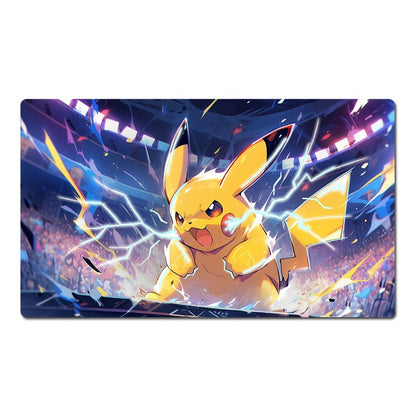 Pikachu Board Game Pokemon Playmat Games Card Play Mat TCG CCG Pad Mousepad