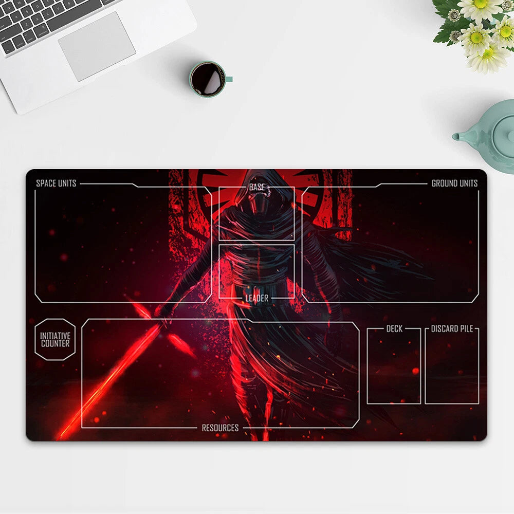 Playmat Kylo Ren TCG Starwars : Unlimited Trading Card Game Play Mat Free Bag