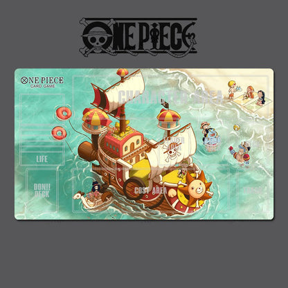 Thousand Sunny Adventure O-P Playmat OPCG TCG CCG Pad Trading Card Game Mat