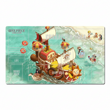 Thousand Sunny Adventure One Piece Playmat OPCG TCG CCG Pad Trading Card Game Mat