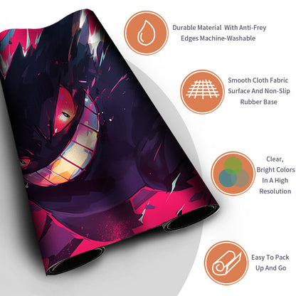 New Pokemon Gengar Playmat Stitched Edge | Pokemon TCG Playmat Stitched Edge | 1359085