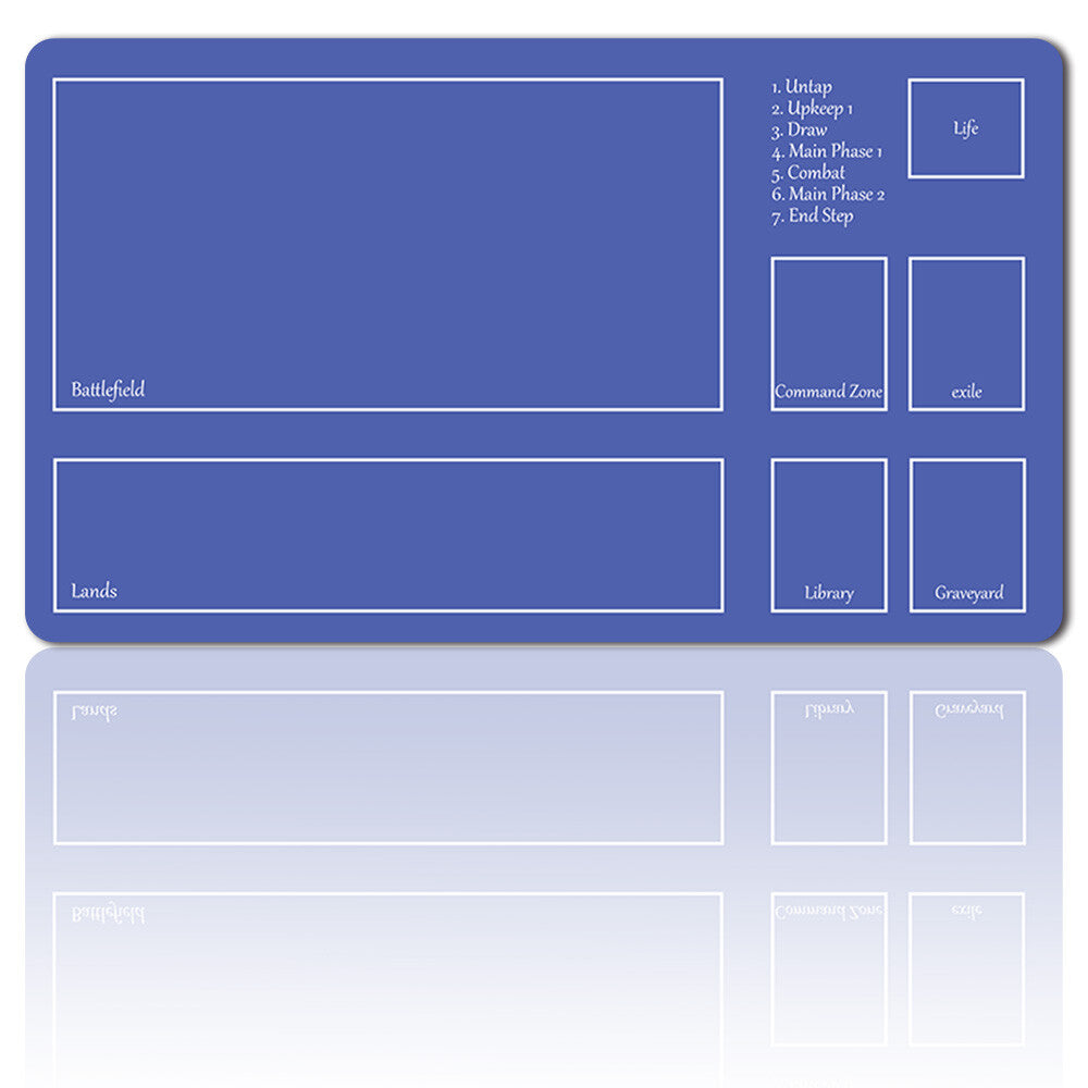 Blue - Board Game MTG Playmat Games Mousepad Table Mats Play Mat of TCG