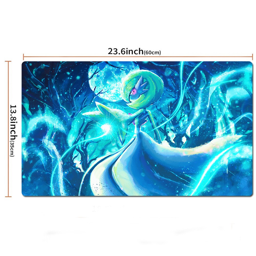 Gardevoir Board Game Pokemon Table Playmat Card Play Mat TCG CCG Pad Mousepad